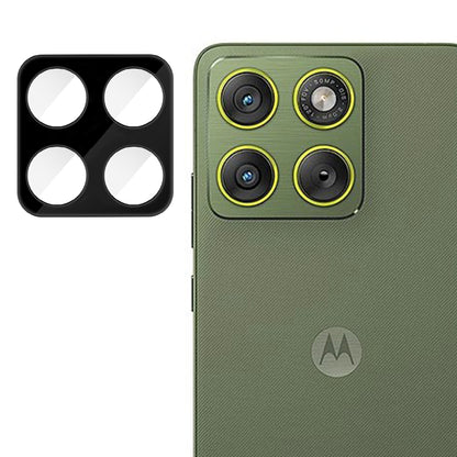 Techsuit hátsó kamera védőfólia Motorola Edge 70-hez, Edzett üveg, Fekete