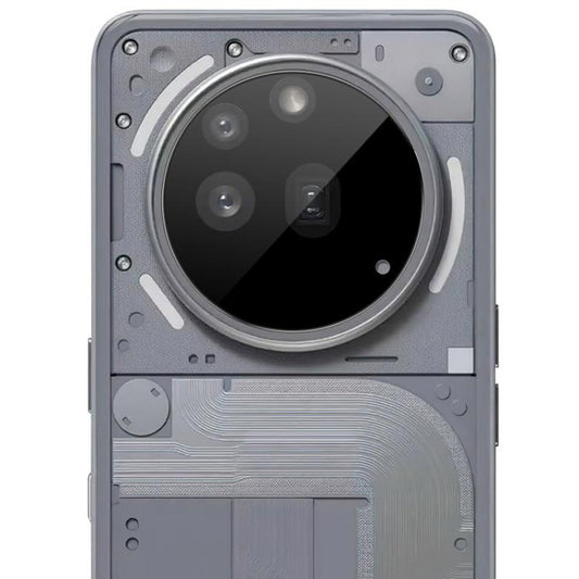 Techsuit hátlapi kameravédő fólia Nothing Phone (3a) Pro-hoz, edzett üveg, fekete