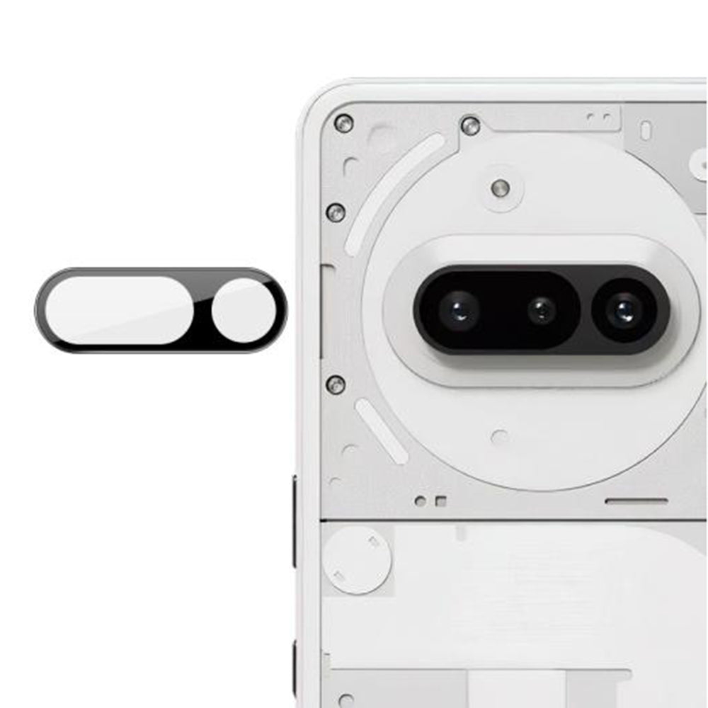 Techsuit hátlapi kameravédő fólia Nothing Phone (3a) készülékhez, edzett üveg, fekete