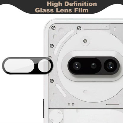 Techsuit hátlapi kameravédő fólia Nothing Phone (3a) készülékhez, edzett üveg, fekete