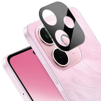 Techsuit hátlapi kamera védőfólia Oppo A5 Pro 4G / A5 Pro készülékhez, edzett üveg, fekete