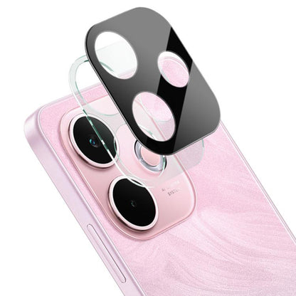 Techsuit hátlapi kamera védőfólia Oppo A5 Pro 4G / A5 Pro készülékhez, edzett üveg, fekete