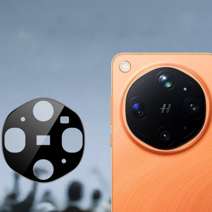 Techsuit hátlapi kameravédő fólia Oppo Find X9 Ultra-hoz, edzett üveg, fekete