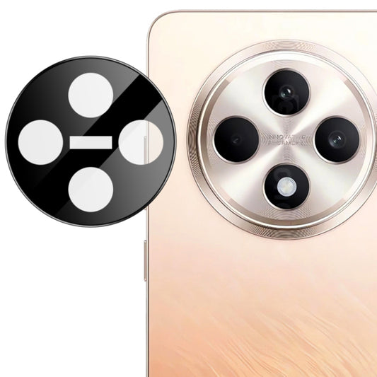 Techsuit hátlapi kameravédő fólia Oppo Reno12 FS 5G / Reno12 FS 4G / Reno12 F 4G / Reno12 F készülékekhez, edzett üveg, fekete