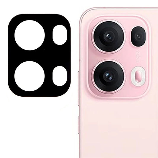 Techsuit hátlapi kamera védőfólia Oppo Reno13 Pro-hoz, edzett üveg, fekete