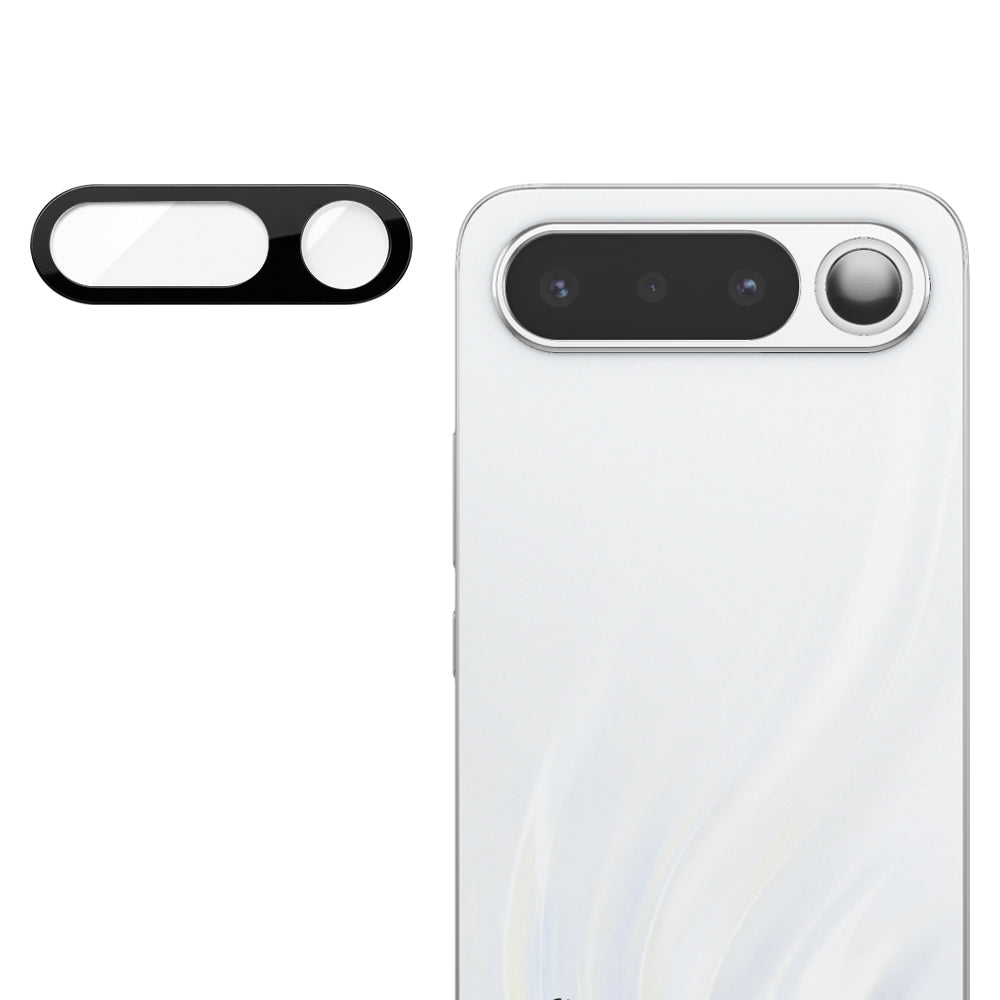 Techsuit hátlapi kamera védőfólia Realme 16-hoz, edzett üveg, fekete