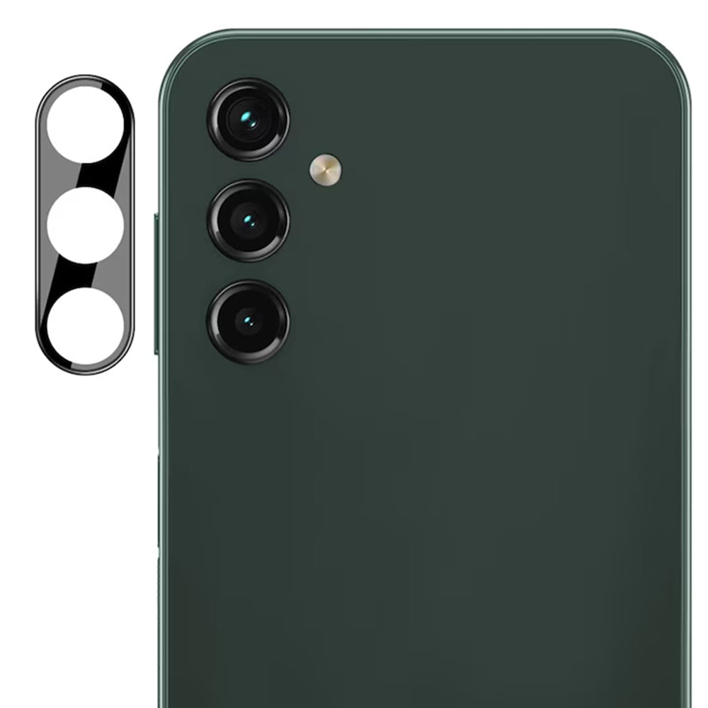 Techsuit hátlapi kameravédő fólia Samsung Galaxy A16 5G A166 / A16 4G A165 készülékhez, edzett üveg, fekete
