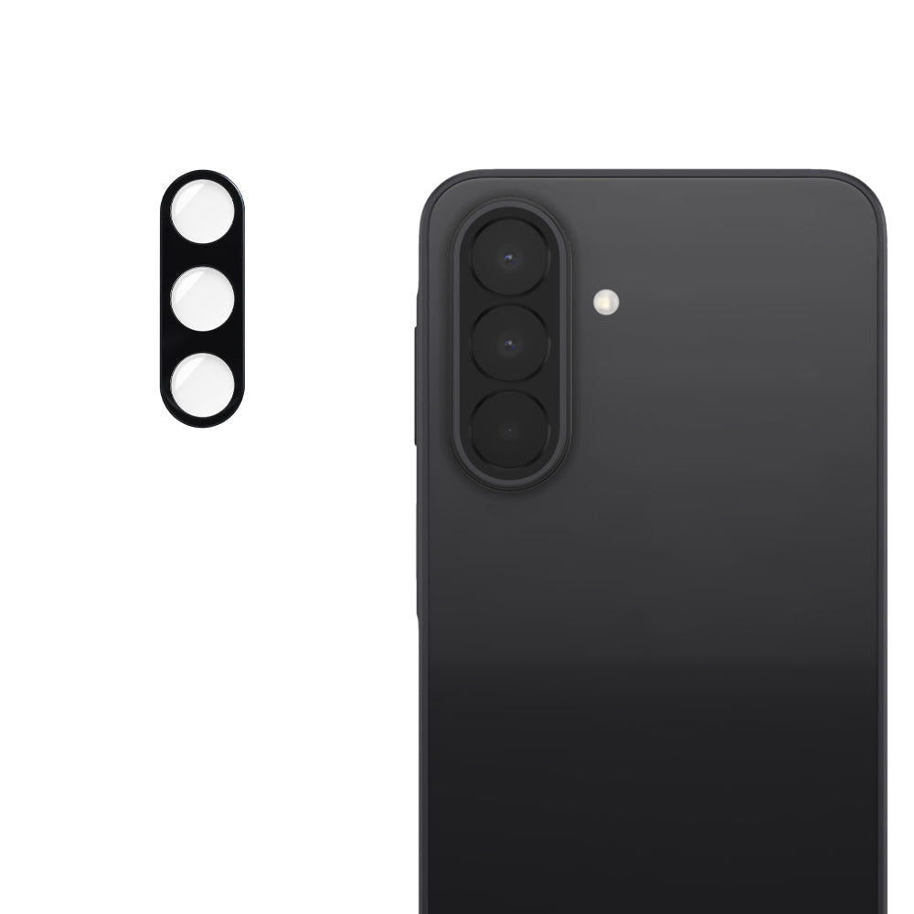 Techsuit hátlapi kameravédő fólia Samsung Galaxy A27 5G készülékhez, edzett üveg, fekete