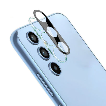 Techsuit hátsó kamera védőfólia Samsung Galaxy A34 A346 készülékhez, Edzett üveg, Fekete
