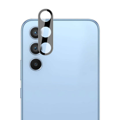 Techsuit hátsó kamera védőfólia Samsung Galaxy A34 A346 készülékhez, Edzett üveg, Fekete