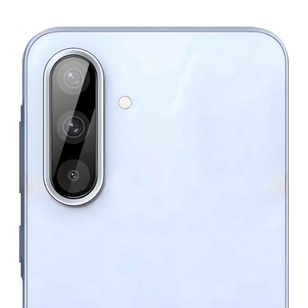 Techsuit hátlapi kamera védőfólia Samsung Galaxy A36 A366-hoz, edzett üveg, fekete