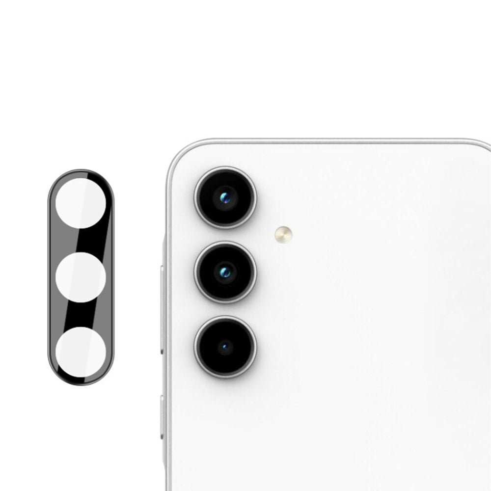 Techsuit hátlapi kameravédő fólia Samsung Galaxy A55 5G A556 készülékhez, edzett üveg, fekete