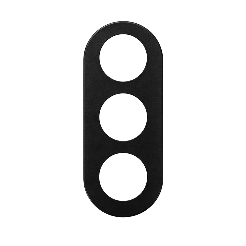 Techsuit hátsó kamera védőfólia Samsung Galaxy A57 5G-hez, Edzett üveg, Fekete