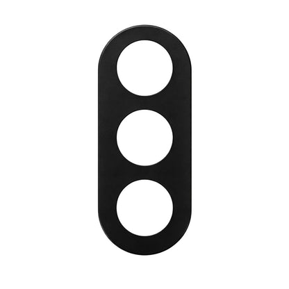 Techsuit hátsó kamera védőfólia Samsung Galaxy A57 5G-hez, Edzett üveg, Fekete