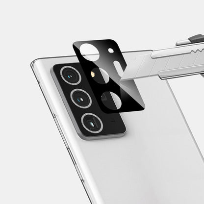 Techsuit hátlapi kameravédő fólia Samsung Galaxy Note 20 Ultra 5G N986 / Note 20 Ultra N985 készülékhez, edzett üveg, fekete