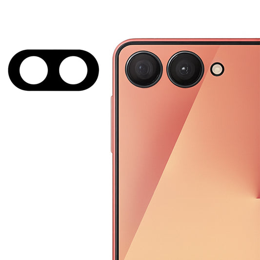 Techsuit hátlapi kamera védőfólia Samsung Galaxy Z Flip7 F766-hoz, edzett üveg, fekete
