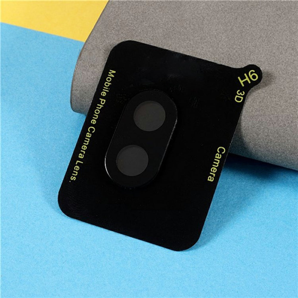 Techsuit hátlapi kamera védőfólia Samsung Galaxy Z Flip7 F766-hoz, edzett üveg, fekete