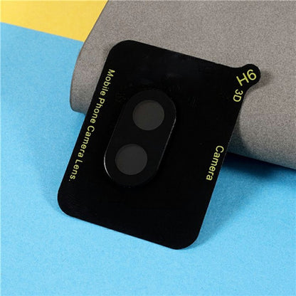 Techsuit hátlapi kamera védőfólia Samsung Galaxy Z Flip7 F766-hoz, edzett üveg, fekete