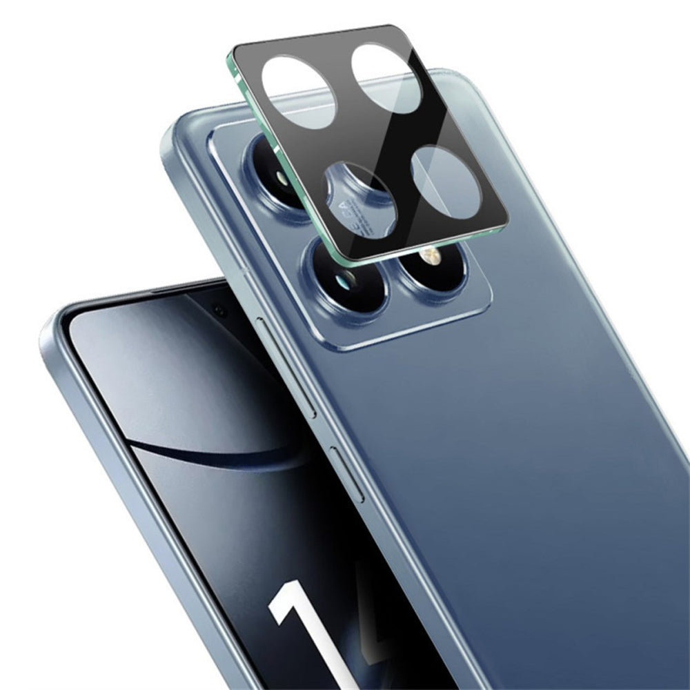Techsuit hátlapi kameravédő fólia Xiaomi 14T-hez, edzett üveg, fekete