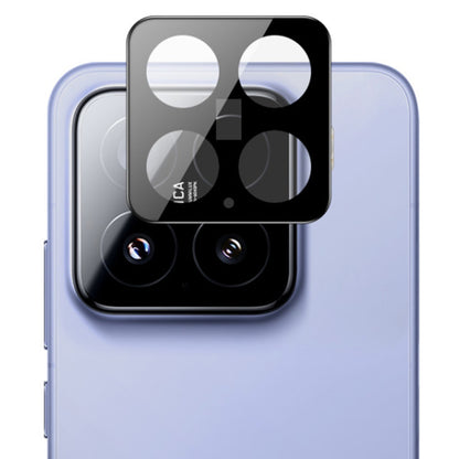 Techsuit hátlapi kamera védőfólia Xiaomi 15-höz, edzett üveg, fekete