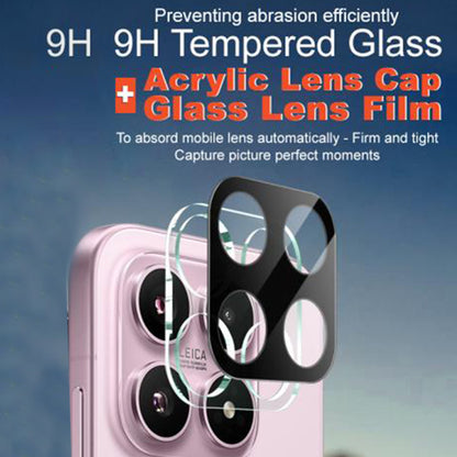 Techsuit hátsó kamera védőfólia Xiaomi 17-hez, Edzett üveg, Fekete