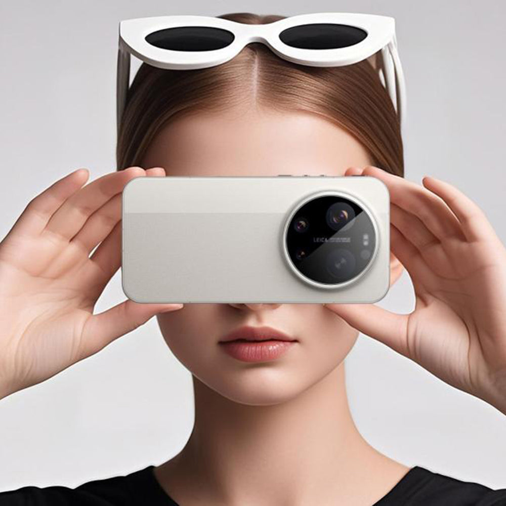 Techsuit hátsó kamera védőfólia Xiaomi 17 Ultra-hoz, Edzett üveg, Fekete