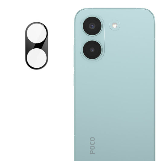 Techsuit hátsó kamera védőfólia Xiaomi Poco X8 Pro-hoz, Edzett üveg, Fekete