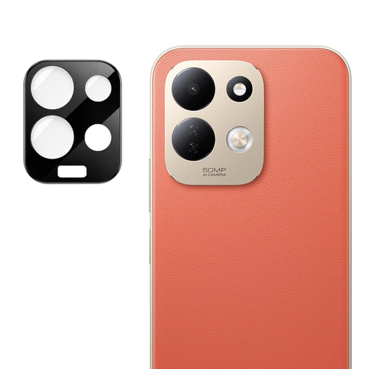 Techsuit hátlapi kamera védőfólia Xiaomi Redmi 17 5G / 17 4G készülékhez, edzett üveg, fekete