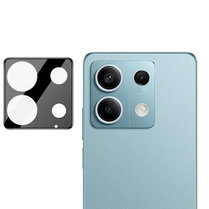 Techsuit hátlapi kamera védőfólia Xiaomi Redmi Note 13 5G-hez, edzett üveg, fekete