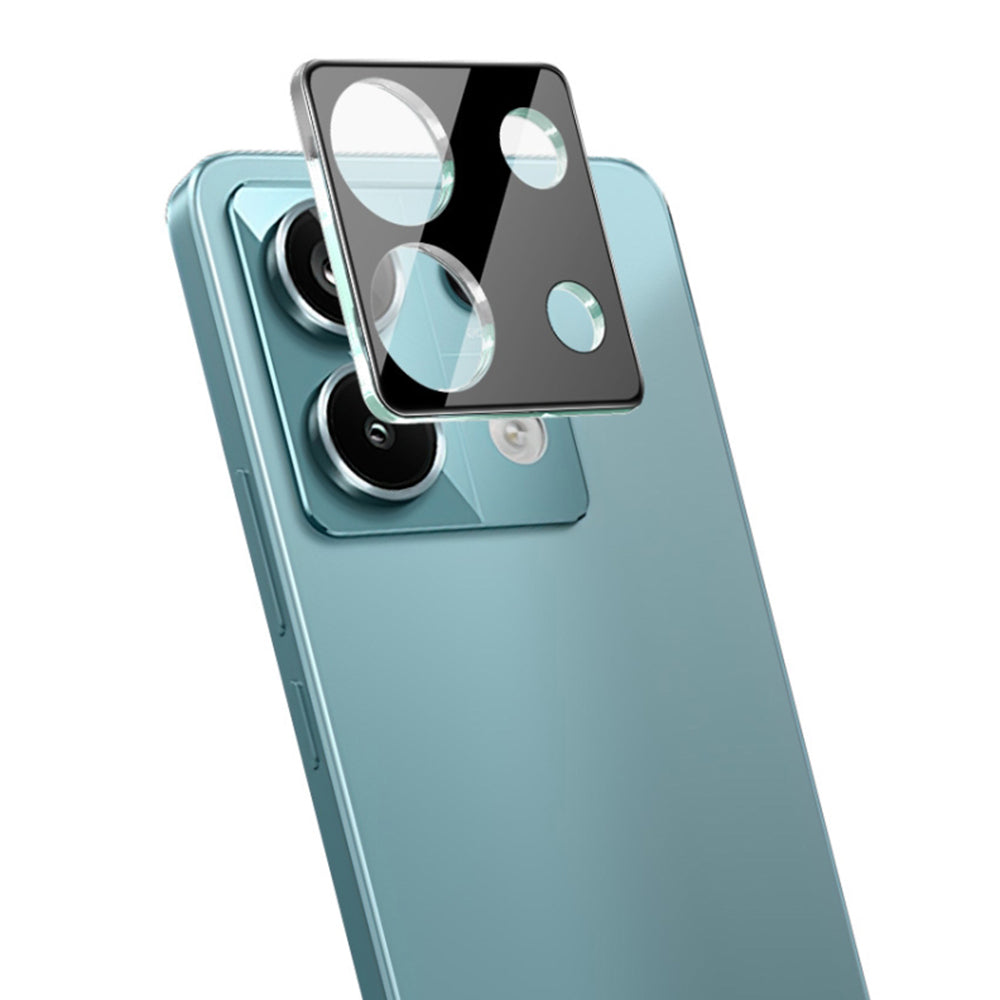 Techsuit hátlapi kameravédő fólia Xiaomi Redmi Note 13 Pro 5G-hez, edzett üveg, fekete
