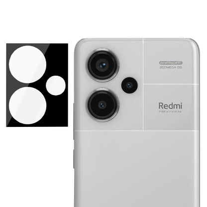 Techsuit hátlapi kamera védőfólia Xiaomi Redmi Note 13 Pro+ készülékhez, edzett üveg, fekete