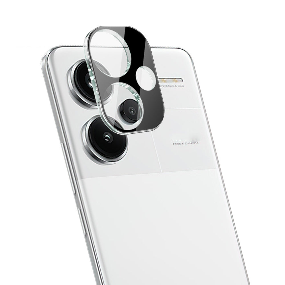 Techsuit hátlapi kamera védőfólia Xiaomi Redmi Note 13 Pro+ készülékhez, edzett üveg, fekete