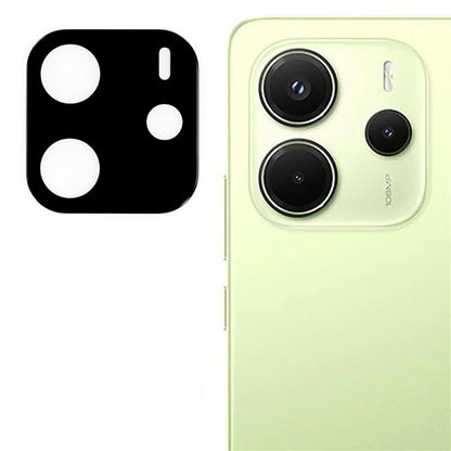 Techsuit hátlapi kamera védőfólia Xiaomi Redmi Note 14 4G (Regionális), Edzett üveg, Fekete