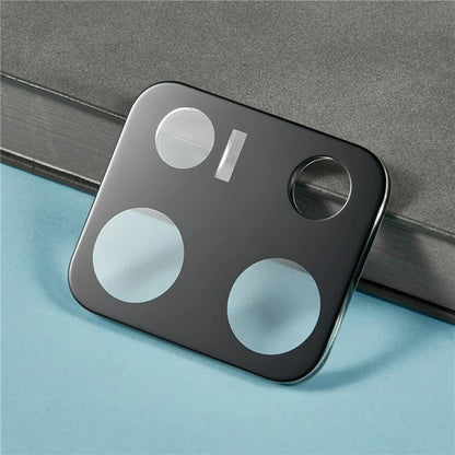 Techsuit hátlapi kamera védőfólia Xiaomi Redmi Note 14S-hez, edzett üveg, fekete