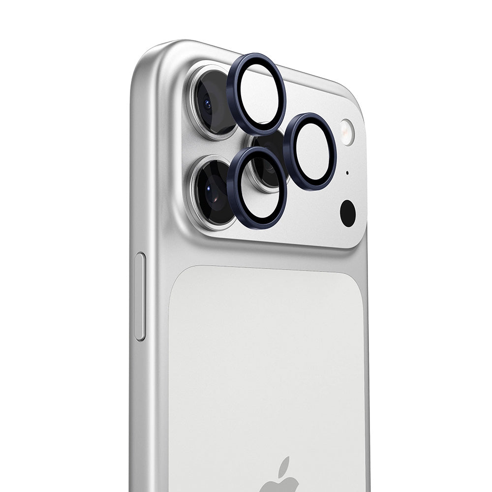 Torras Lensguard hátlapi kamera védőfólia Apple iPhone 17 Pro Max / 17 Pro készülékhez, edzett üveg, kék