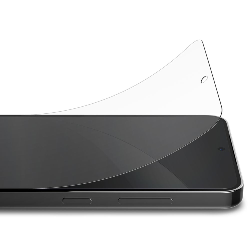 Spigen Neo Flex képernyővédő fólia Samsung Galaxy S24 S921-hez, Műanyag, 2 darabos készlet AFL07439