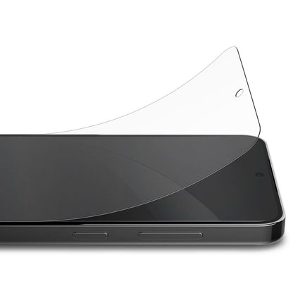 Spigen Neo Flex képernyővédő fólia Samsung Galaxy S24 S921-hez, Műanyag, 2 darabos készlet AFL07439