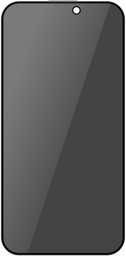 Blueo Privacy képernyővédő fólia Apple iPhone 16 Pro-hoz, Edzett üveg, Teljes ragasztás, 5D