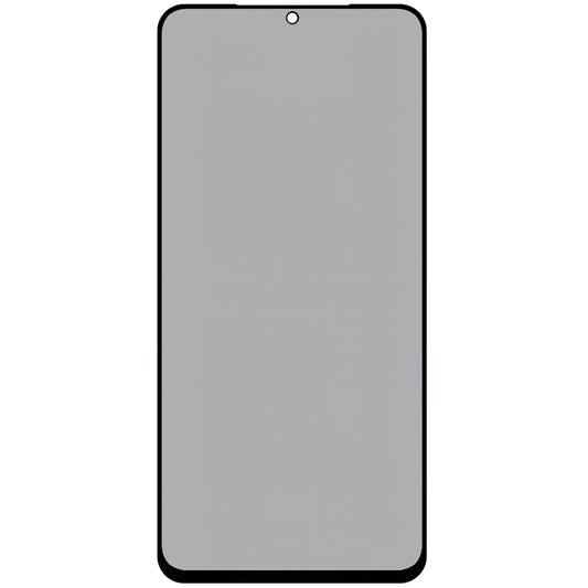 OEM Updated Privacy képernyővédő fólia Samsung Galaxy A56 A566-hoz, edzett üveg, teljes ragasztóval