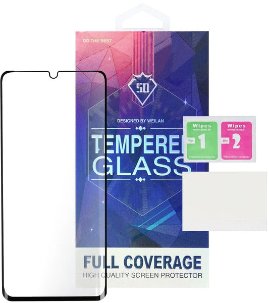 OEM képernyővédő fólia Xiaomi Redmi Note 14 Pro+ 5G-hez, edzett üveg, teljes ragasztó, 5D, fekete