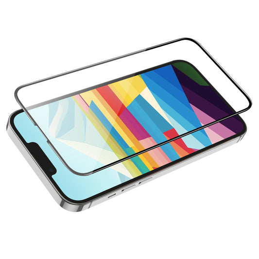 HOCO G16 védőfólia Apple iPhone 16 / 15 készülékhez, Edzett üveg, Teljes ragasztás, 5D, Fekete