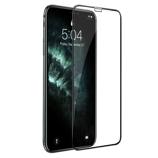 HOCO G16 Screen Protector for Apple iPhone XS / X, Tempered Glass, Full Glue, 5D, Black