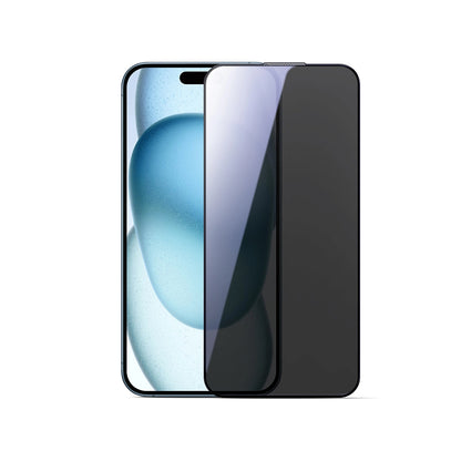 Privacy Joyroom JR-MLG0283 képernyővédő fólia Apple iPhone 16 Pro Max készülékhez, Edzett üveg, Teljes ragasztás, 2.5D