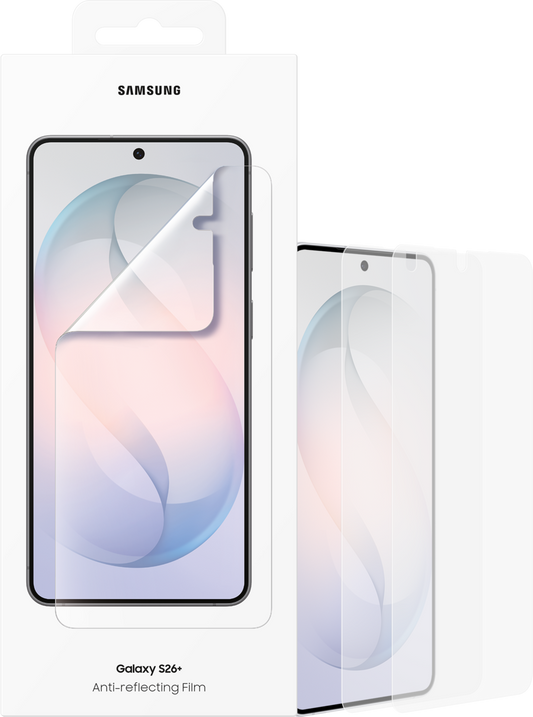 Anti-reflektáló képernyővédő fólia Samsung Galaxy S26 Plus S947-hez, Műanyag, 2 darabos készlet EF-US947CTEGWW