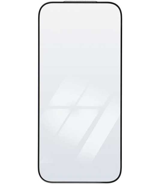 OEM Ultra Strong 45KG képernyővédő fólia Apple iPhone 14 Plus / 13 Pro Max készülékhez, edzett üveg, teljes ragasztó, 2.5D, fekete