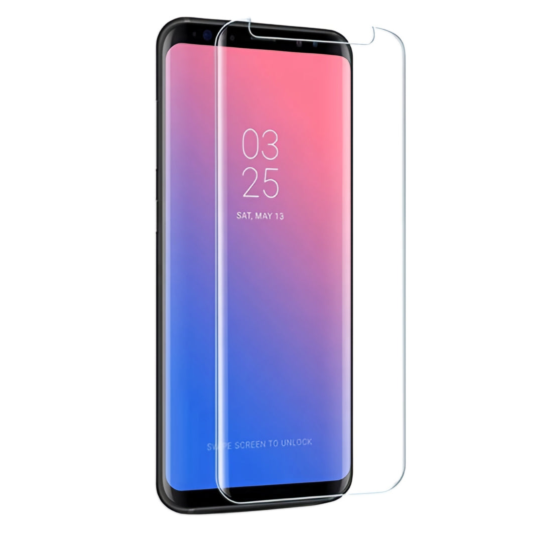 OEM Liquid Glass képernyővédő fólia Samsung Galaxy S23 Ultra S918-hoz, Edzett üveg, UV ragasztó