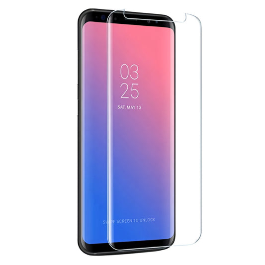 OEM Liquid Glass képernyővédő fólia Samsung Galaxy S23 Ultra S918-hoz, Edzett üveg, UV ragasztó