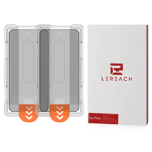 Lereach Privacy képernyővédő fólia Xiaomi 17T Pro-hoz, edzett üveg, teljes ragasztó, 2 darabos készlet