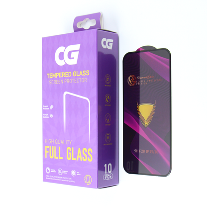 OG Premium Screen Protector Film for Samsung Galaxy A57 5G, Tempered Glass, Full Glue, Set of 10 pieces