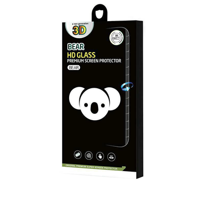 Bear HD Screen Protector Film for Samsung Galaxy A57 5G / A37 5G / A56 A566 / A36 A366, Tempered Glass, Full Glue, Black